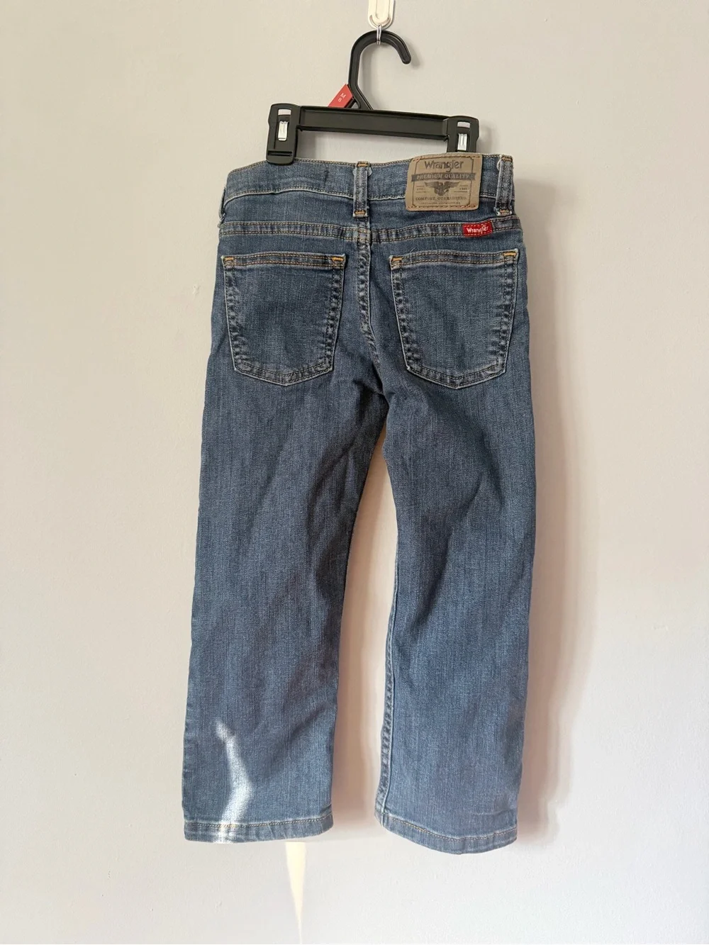 Wrangler Boys' Blue Straight-Leg Jeans with Tag